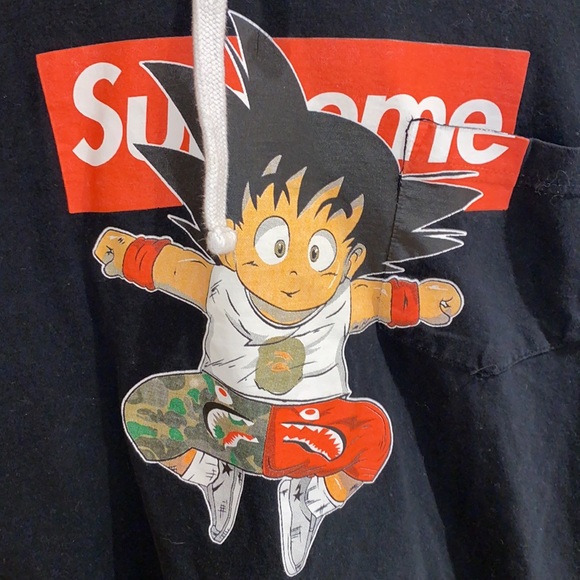 Supreme Dragonball Z Hooded Tee - Picture 3 of 4